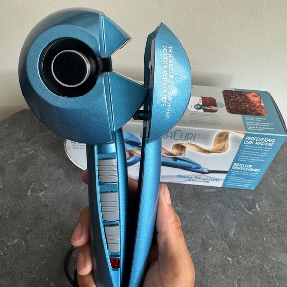 BaBylissPRO MiraCurl Nano Titanium Professional Hair Curler. Open Box. Tested. - Picture 6 of 7